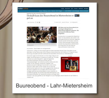 Buureobend - Lahr-Mietersheim
