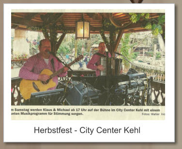 Herbstfest - City Center Kehl