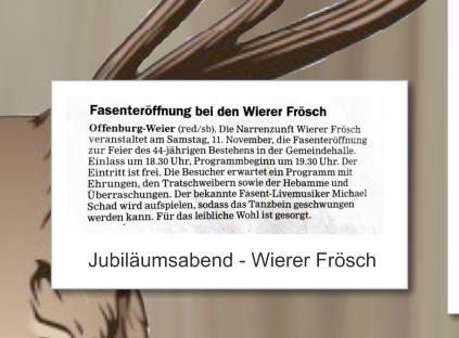 Jubil�umsabend - Wierer Fr�sch