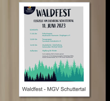 Waldfest - MGV Schuttertal