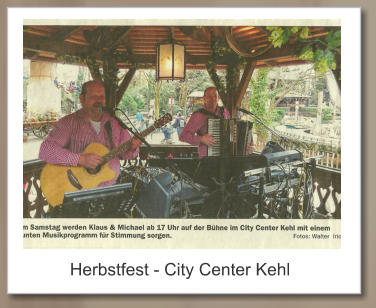 Herbstfest - City Center Kehl