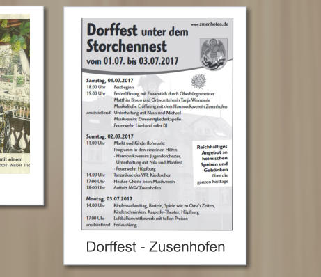 Dorffest - Zusenhofen