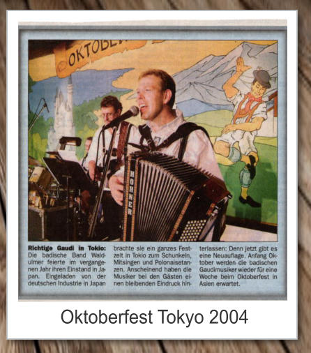 Oktoberfest Tokyo 2004