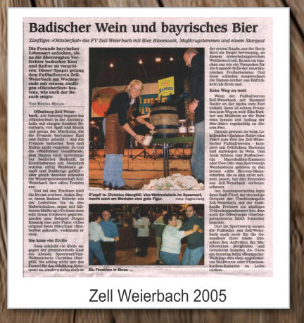 Zell Weierbach 2005
